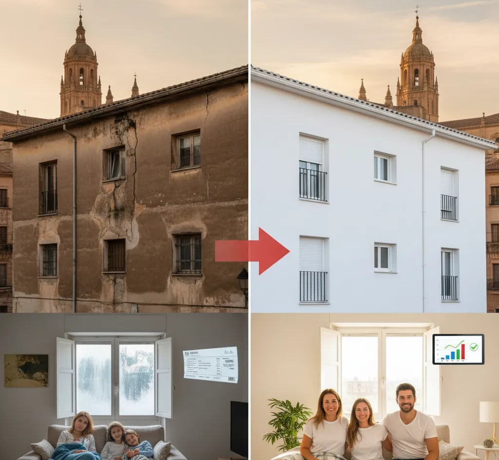 Beneficios reales del aislamiento SATE en Salamanca